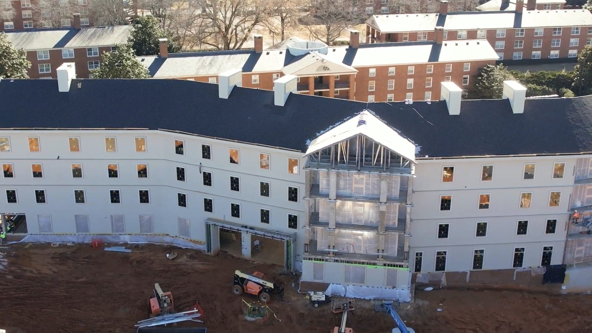 Enhancing Campus Living: F.I.C.’s Spray Foam Insulation Project at Furman University